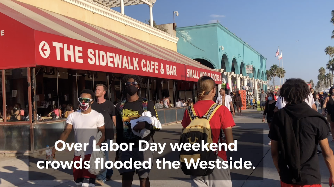 Crowded Beaches On Labor Day Weekend WestsideToday