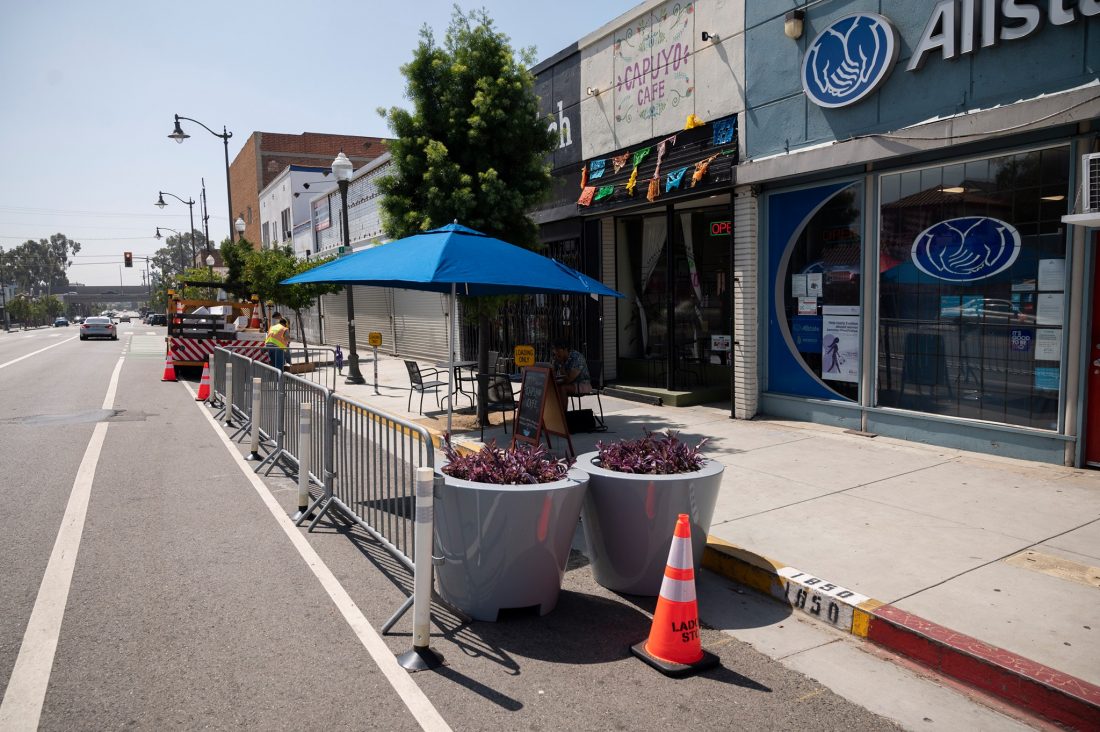 LA One Step Closer to Permanent Al Fresco Dining Program WestsideToday