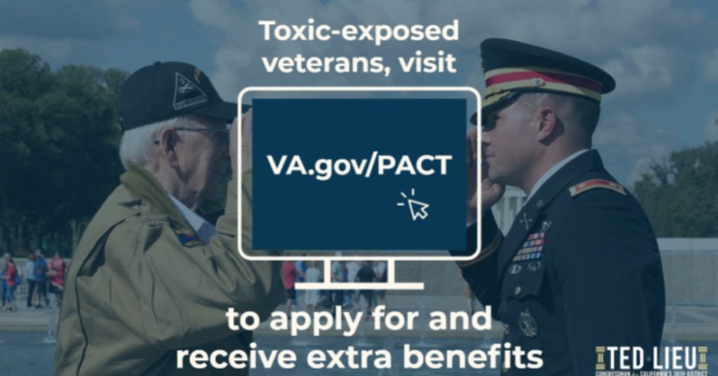 Honoring Our Armed Forces Members PACT Act Celebrates One Year of