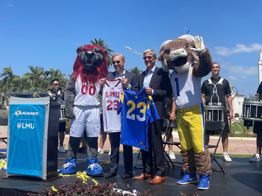 LMU x Los Angeles Rams: Stronger. Smarter. Brighter. TOGETHER! 