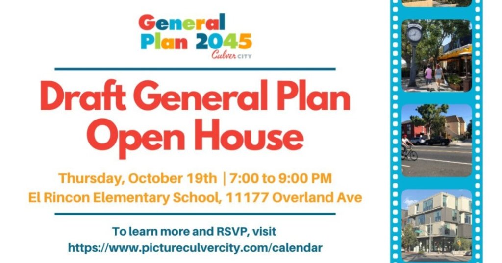Culver City Opens Doors for Community Feedback on the Draft General Plan - Vimarsana News