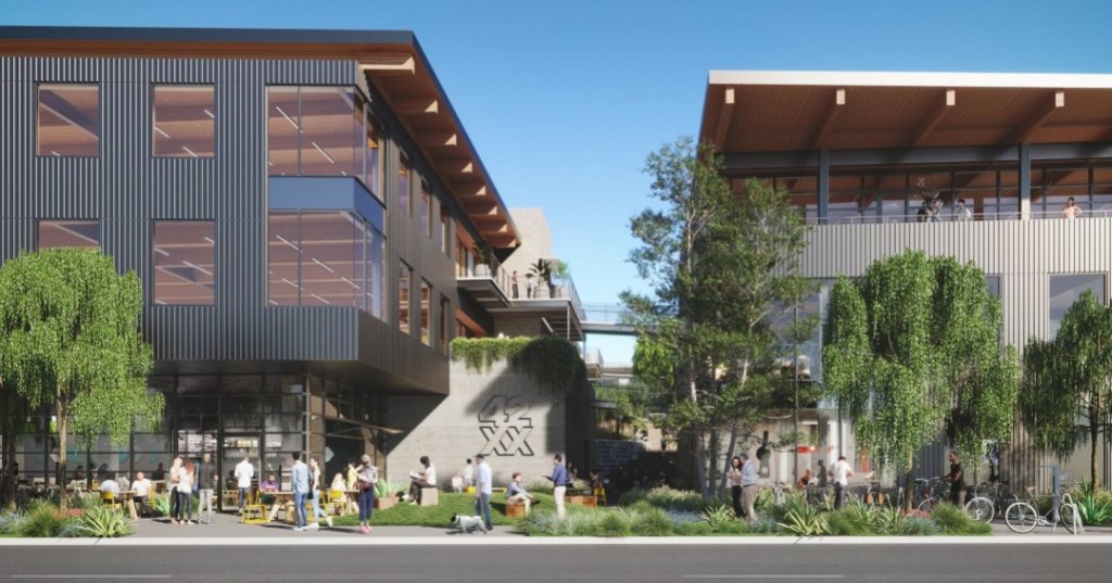 Steel Framing at New Del Rey Office Campus Hits New Heights After a Year - Vimarsana News